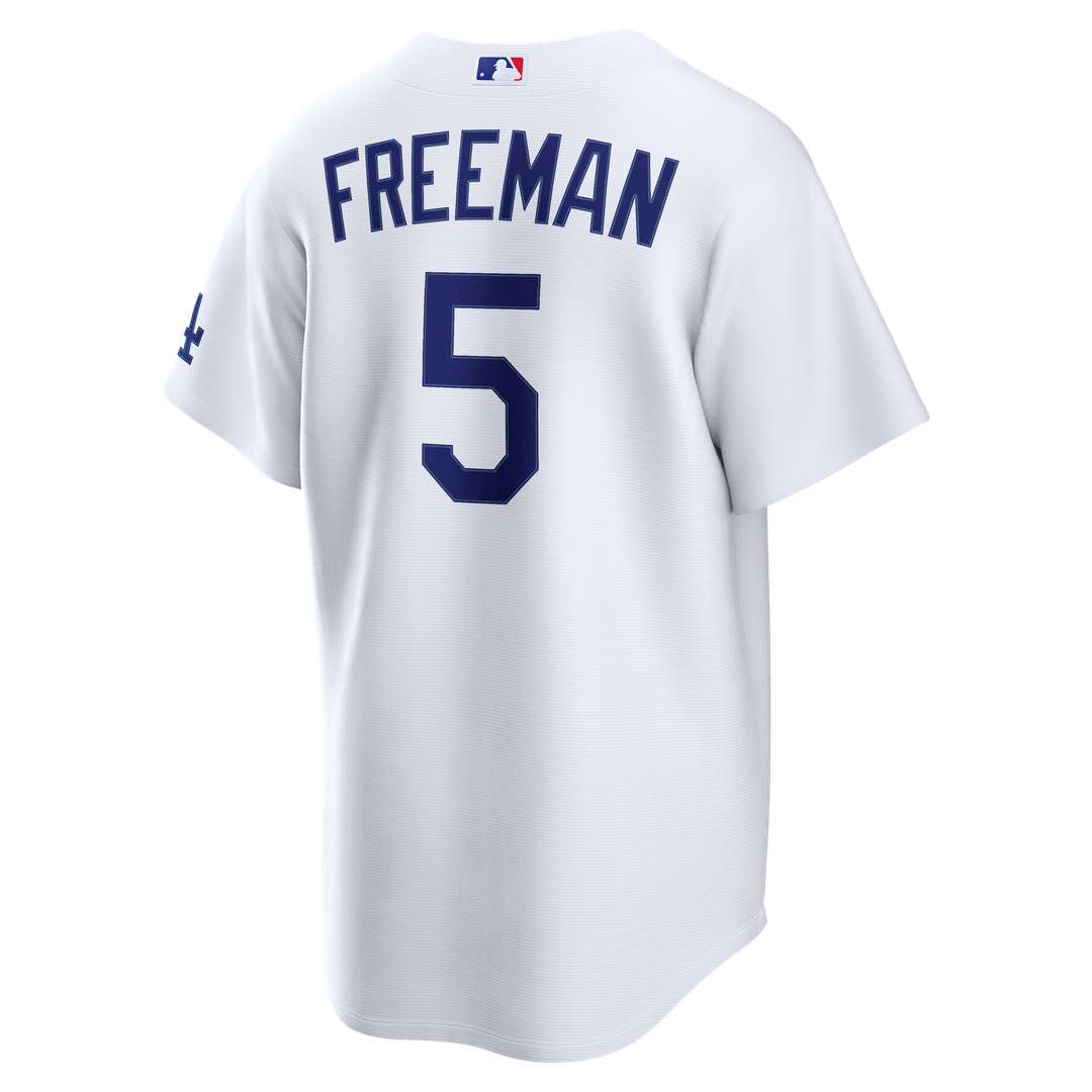 Freddie Freeman Los Angeles Dodgers Home Stadium Jersey - White