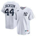 Reggie Jackson New York Yankees Throwback Cooperstown Collection Limited Jersey - White