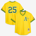 Mark McGwire Athletics Authentic Batting Practice Jersey - Gold