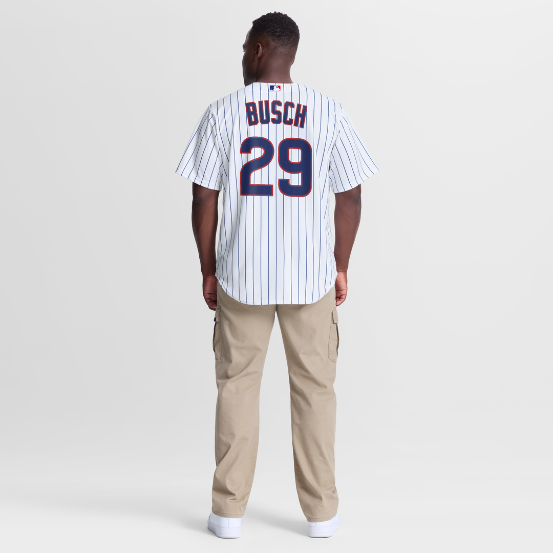 Michael Busch Chicago Cubs Home Replica Jersey - White