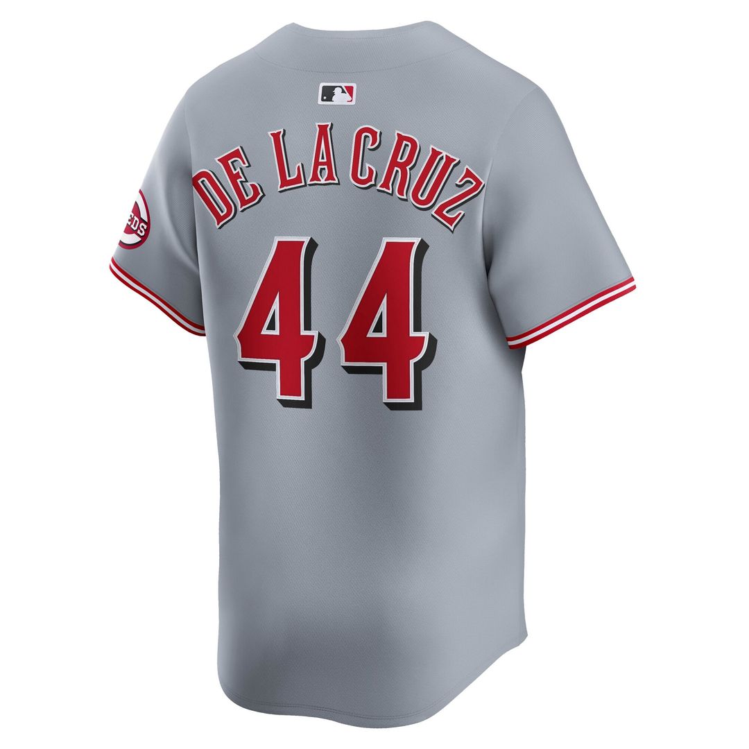 Elly De La Cruz Cincinnati Reds Road Limited Player Jersey - Gray