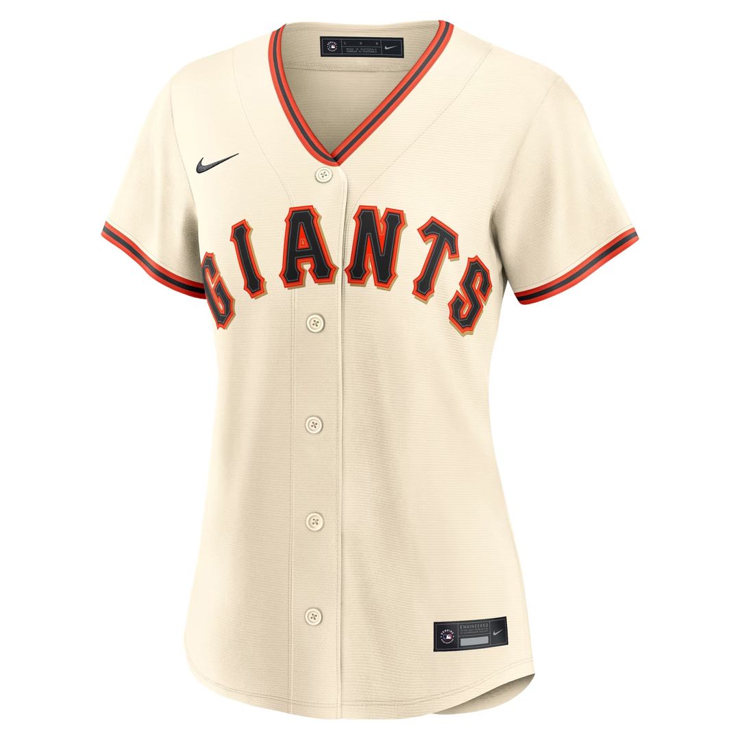 Willy Adames San Francisco Giants Women's Home Replica Jersey - Cream
