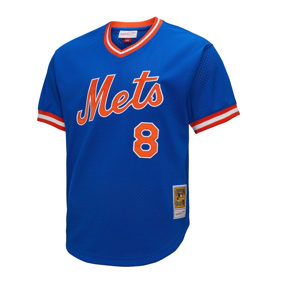 Gary Carter New York Mets Big & Tall Cooperstown Collection Mesh Batting Practice Jersey - Royal