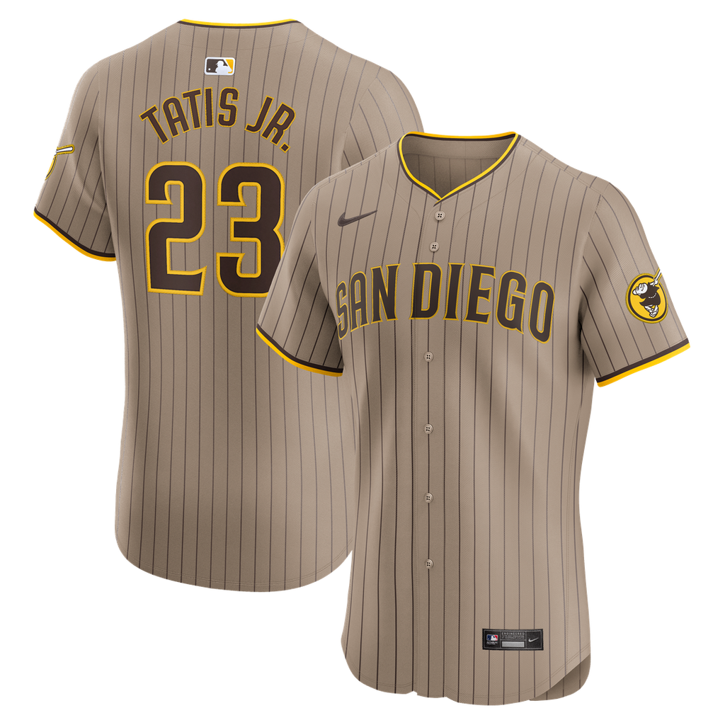 Fernando Tatis Jr. San Diego Padres Alternate Elite Player Jersey - Sand