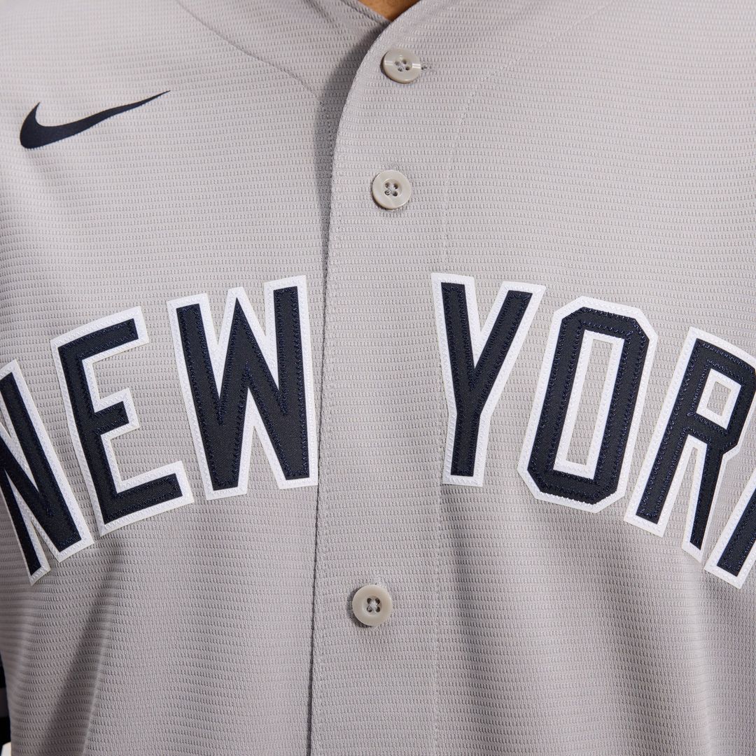 Anthony Volpe New York Yankees Road Replica Jersey - Gray