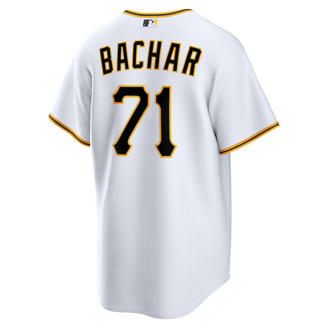 Lake Bachar Pittsburgh Pirates Home Replica Jersey - White