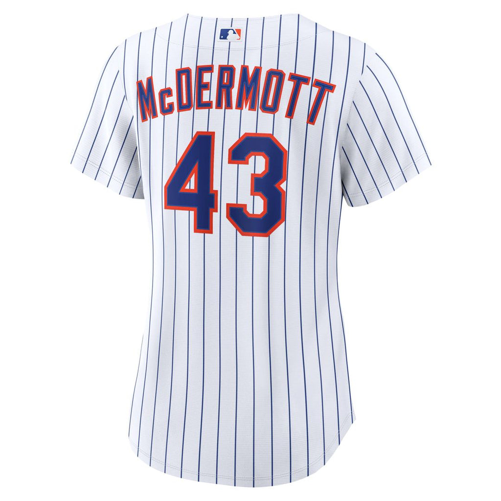 Chayce McDermott New York Mets Women's Home Replica Jersey - White