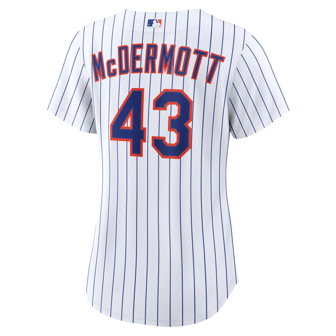 Chayce McDermott New York Mets Women's Home Replica Jersey - White