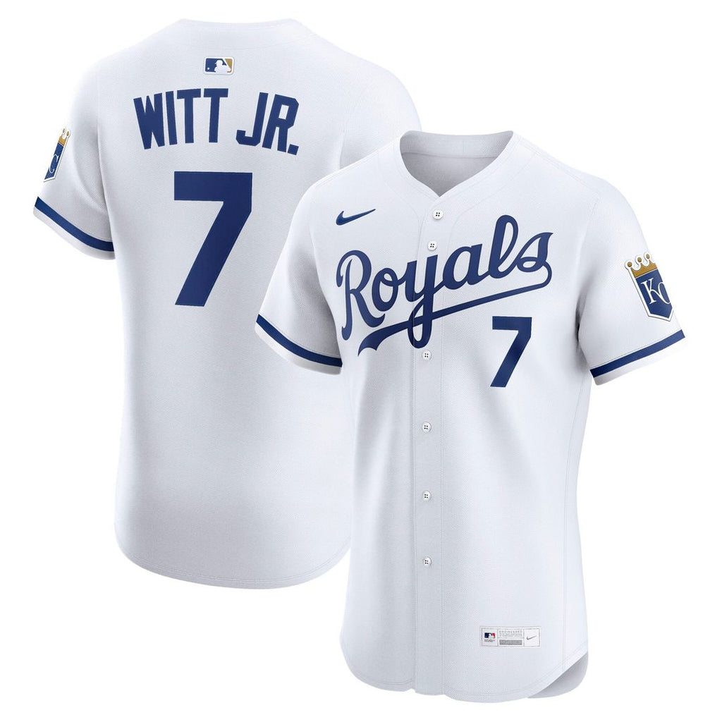Bobby Witt Jr. Kansas City Royals Home ElitePlayer Jersey - White
