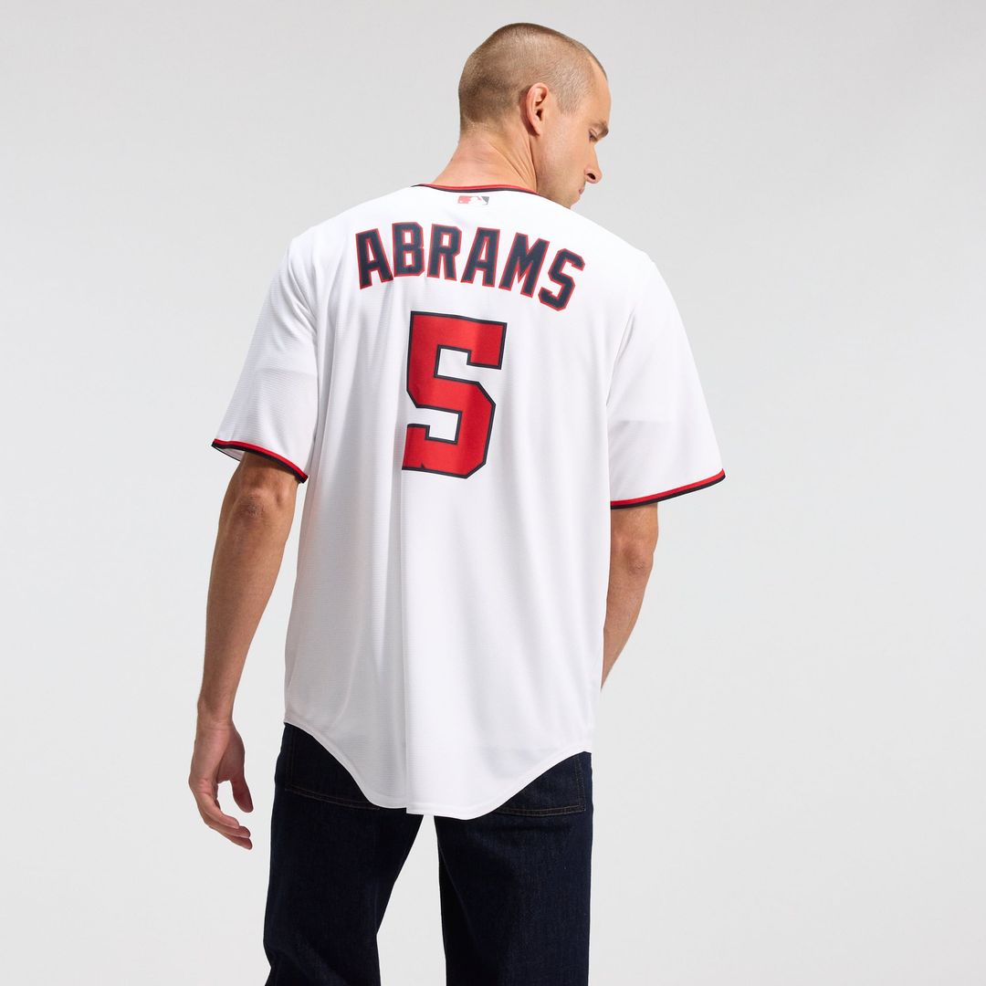 CJ Abrams Washington Nationals Home Replica Jersey - White