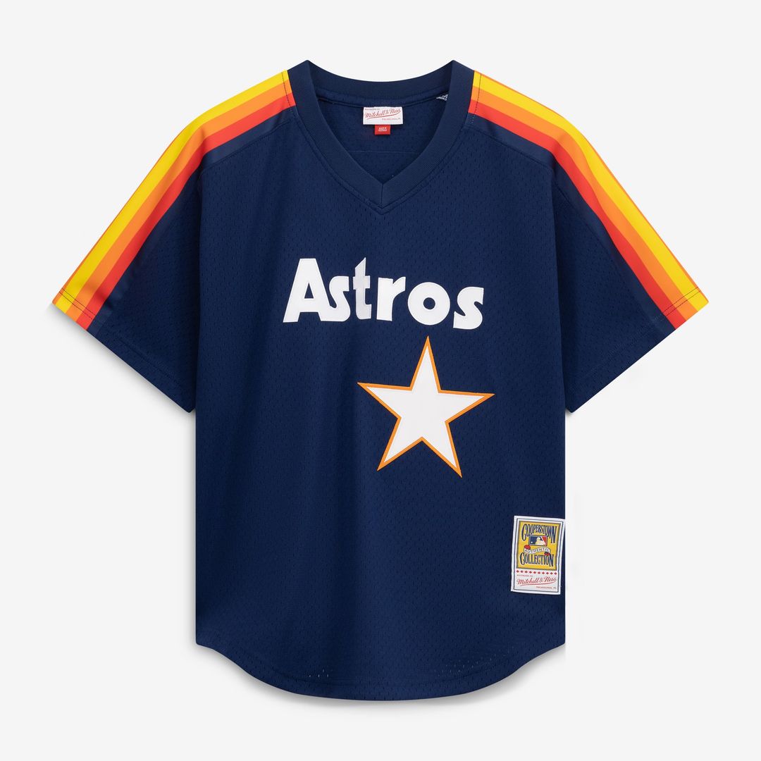 Nolan Ryan Houston Astros Authentic Batting Practice Jersey - Navy