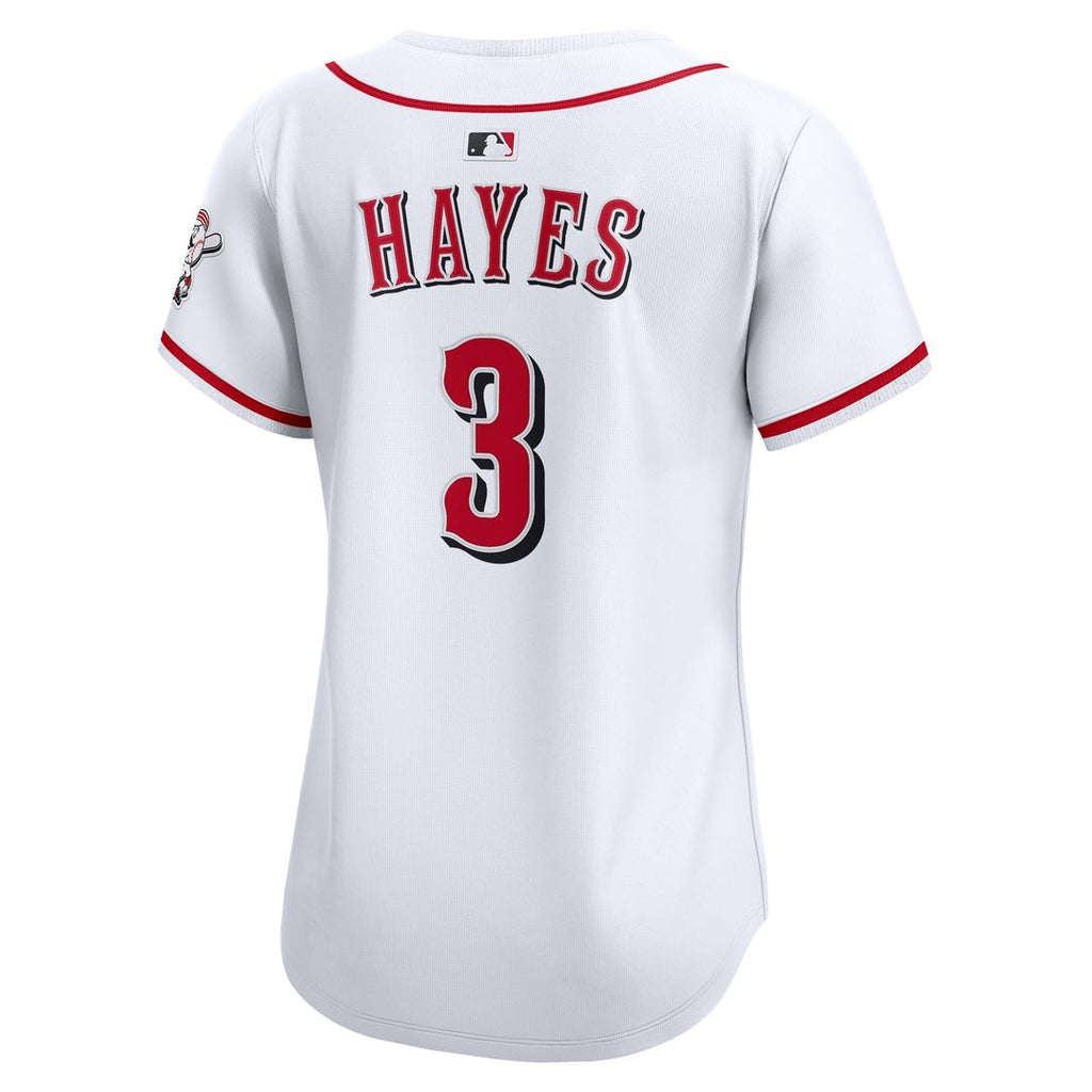 Ke'Bryan Hayes Cincinnati Reds Women's Home Limited Player Jersey - White