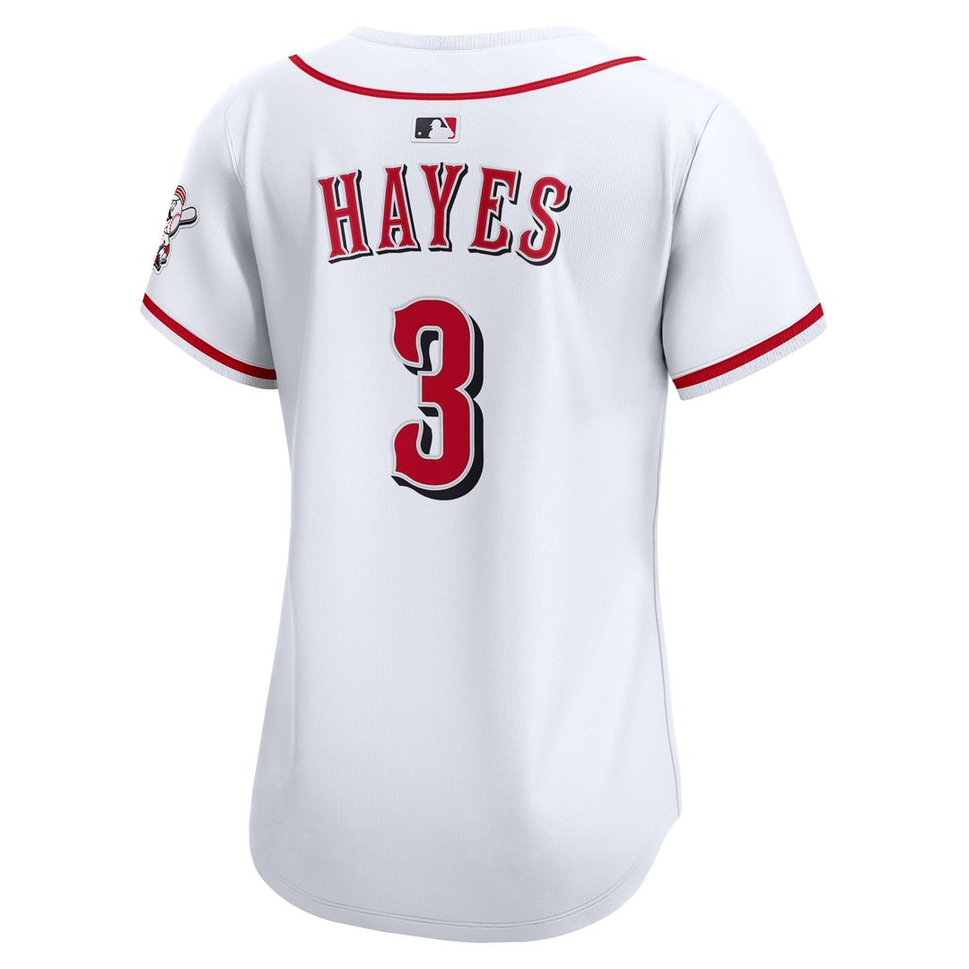 Ke'Bryan Hayes Cincinnati Reds Women's Home Limited Player Jersey - White