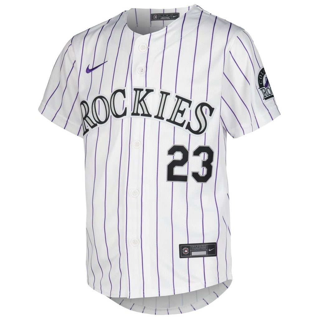 Kris Bryant Colorado Rockies Youth Alternate Limited Player Jersey - Purple