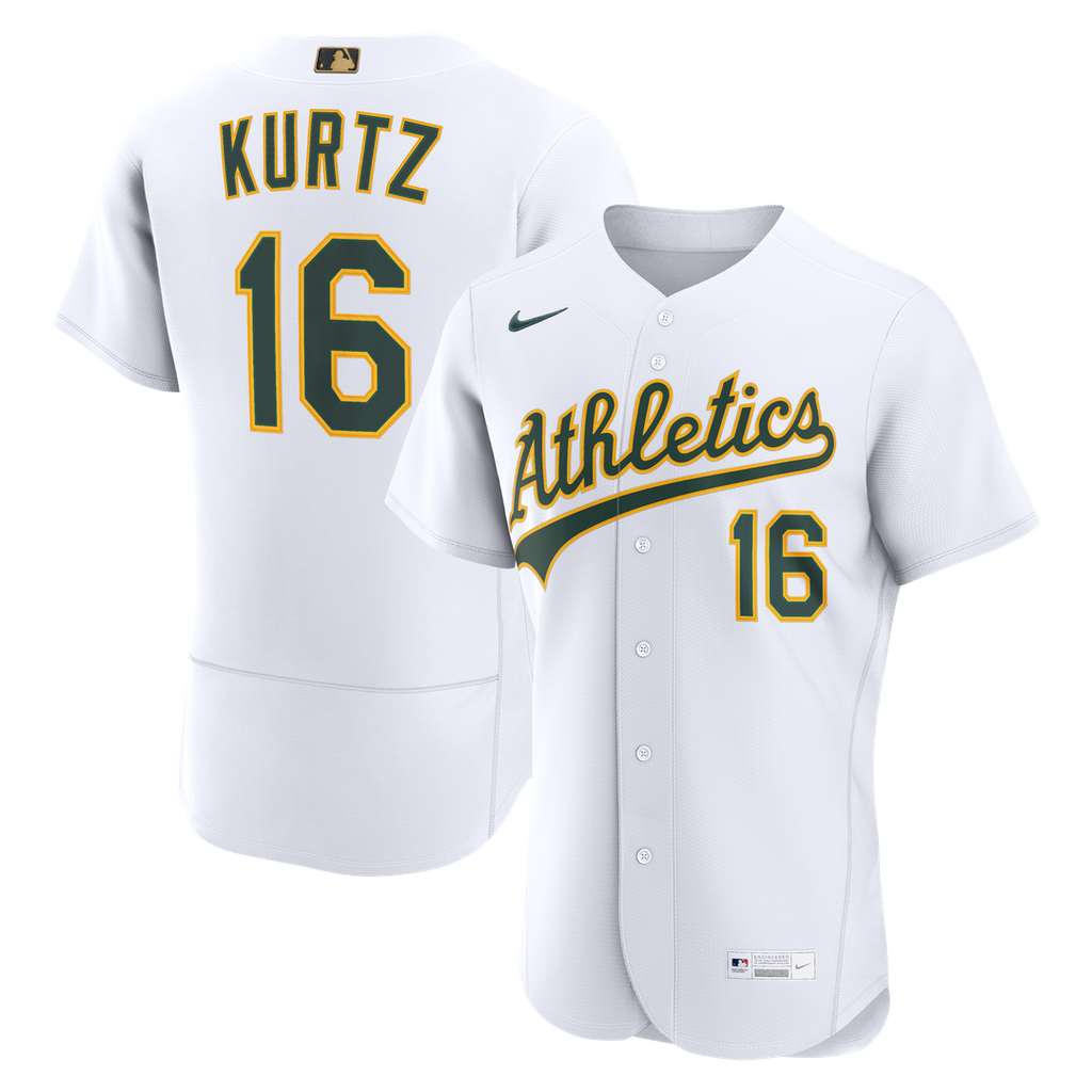 Nick Kurtz Athletics MLB Awards Authentic Jersey - White