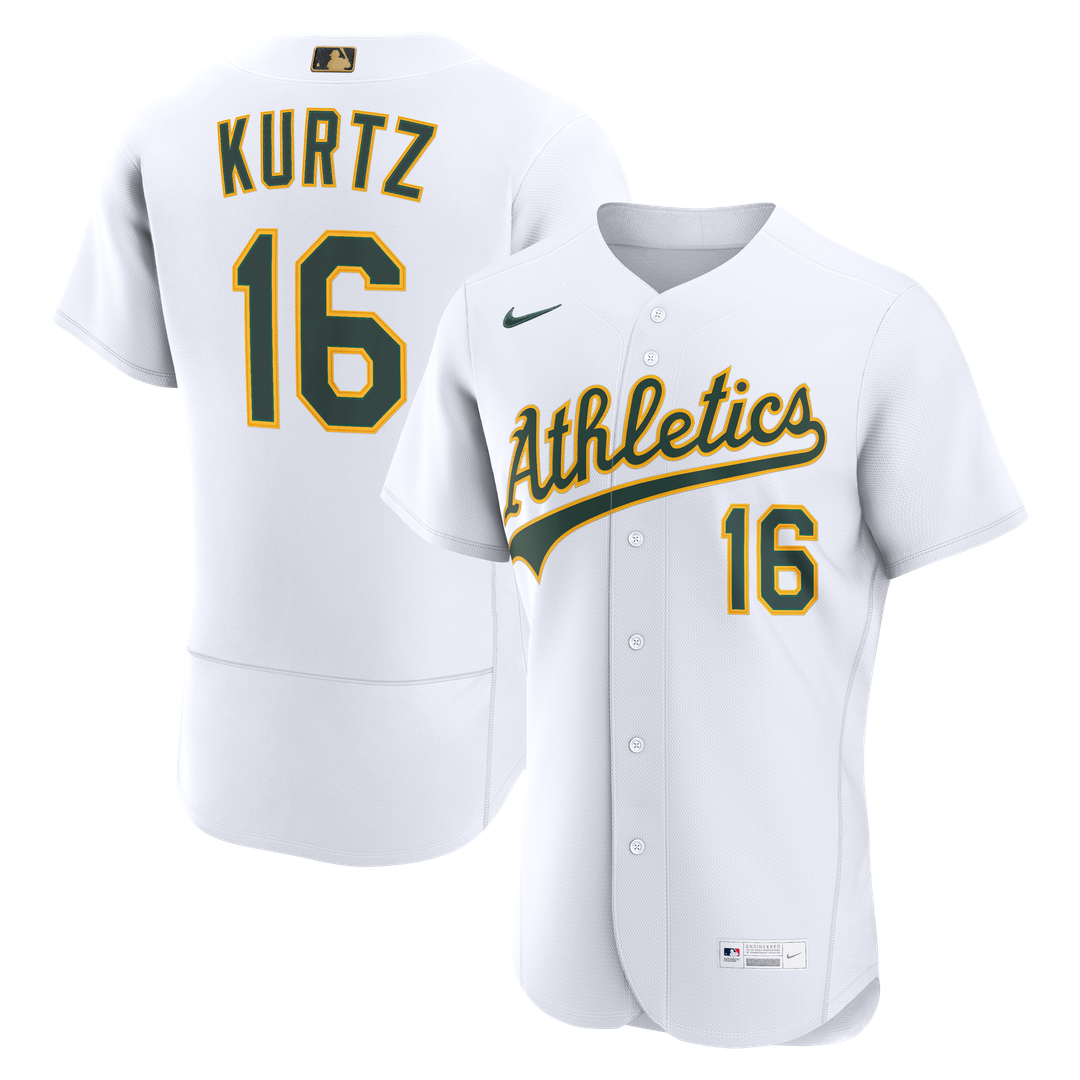 Nick Kurtz Athletics MLB Awards Authentic Jersey - White