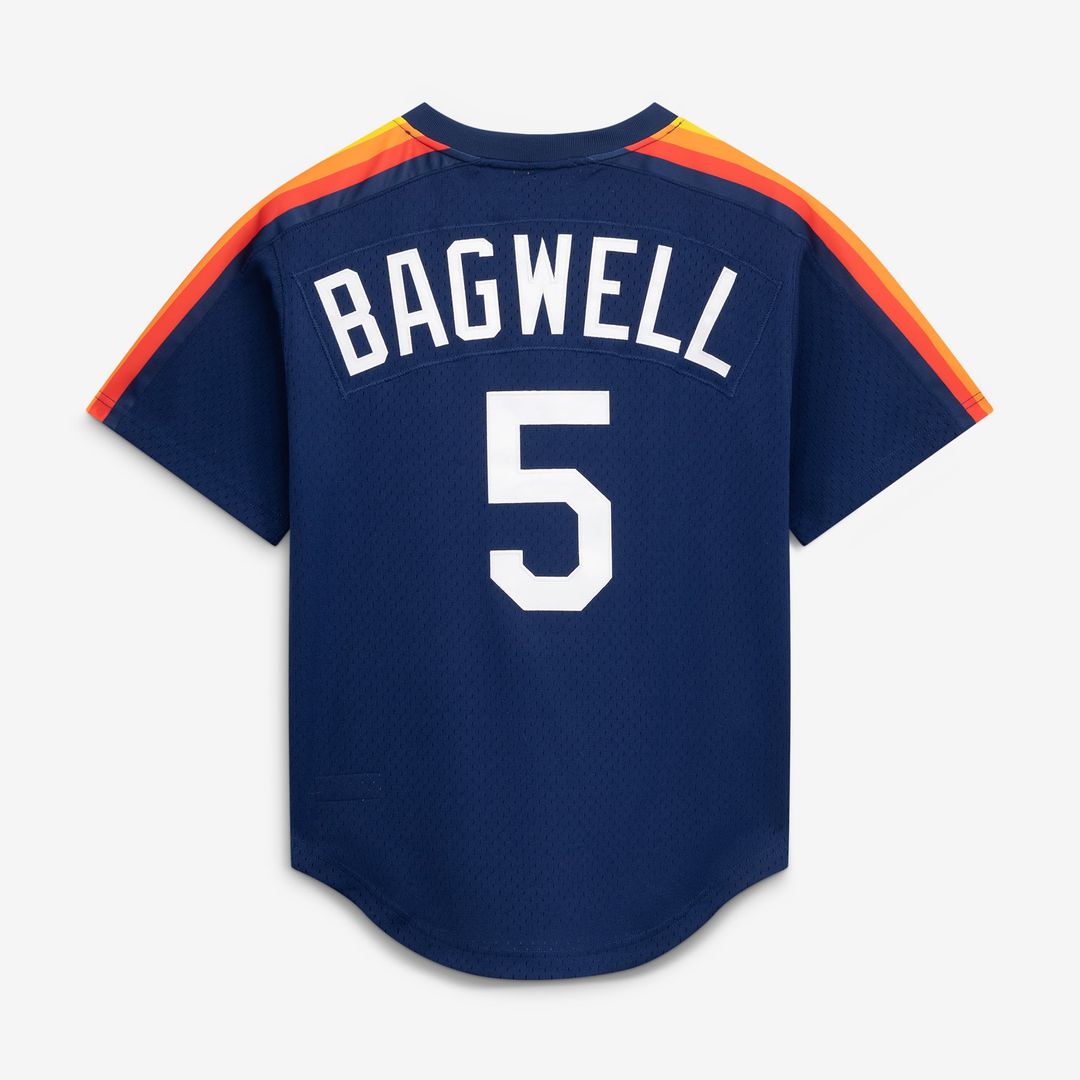 Jeff Bagwell Houston Astros Authentic Batting Practice Jersey - Navy