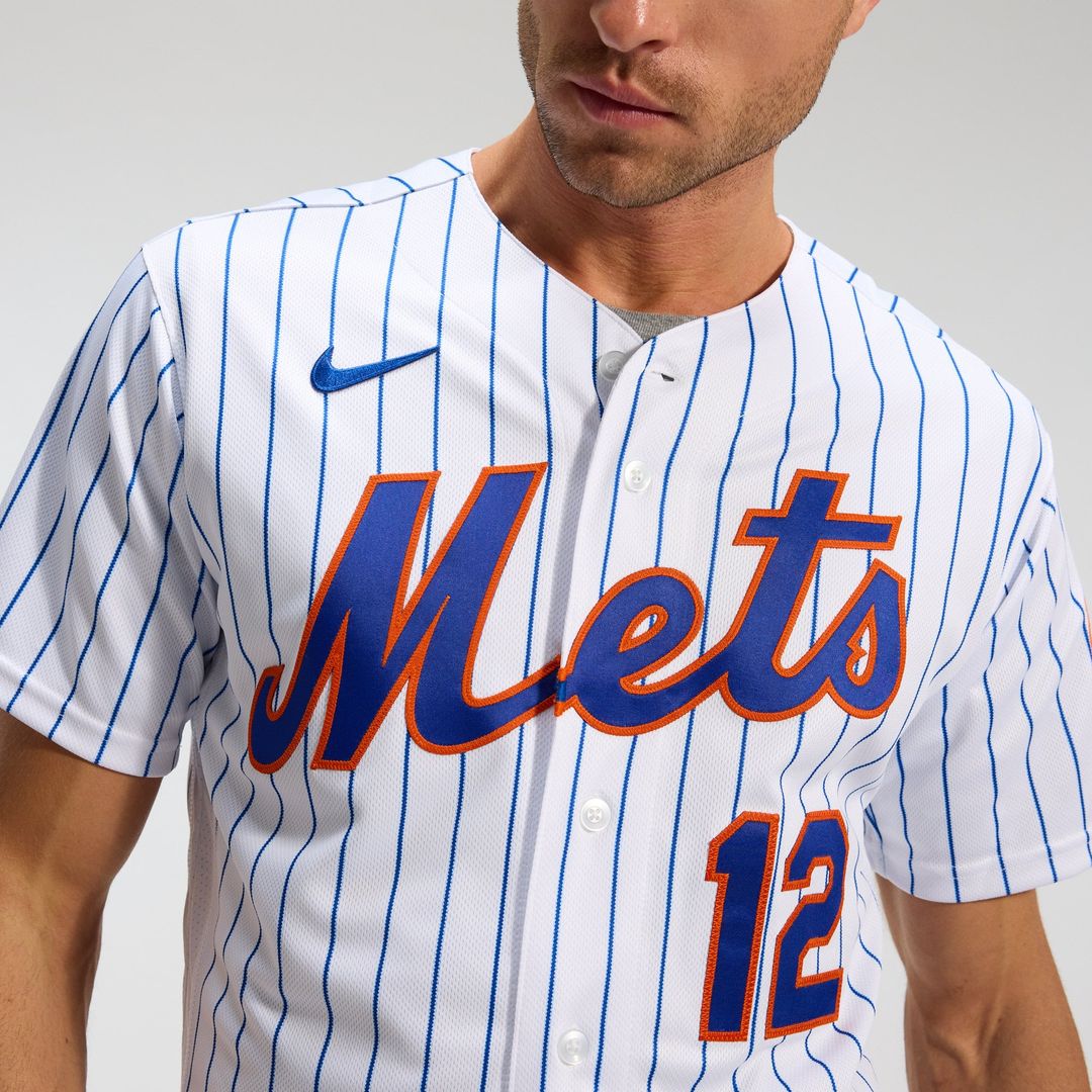 Francisco Lindor New York Mets Home Authentic Player Jersey - White