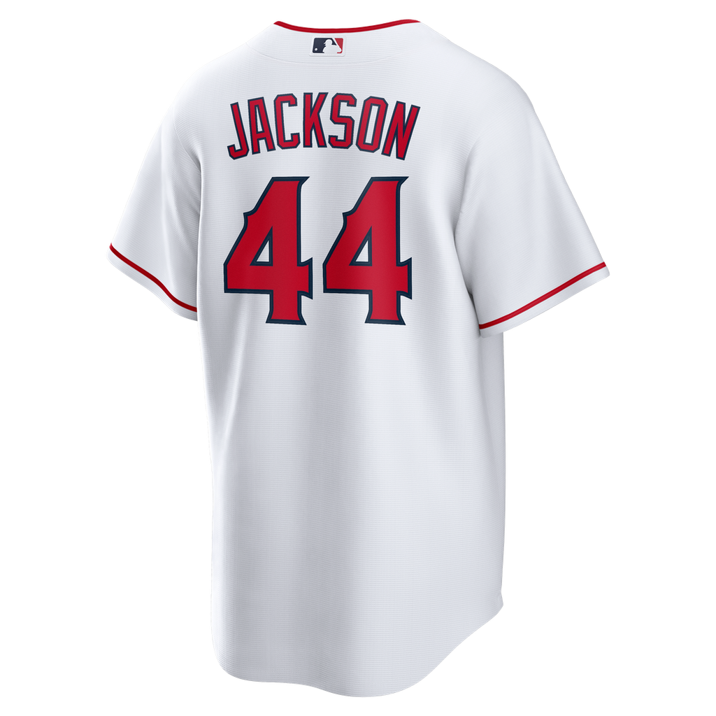 Reggie Jackson Los Angeles Angels Home Retired Player Replica Jersey - White