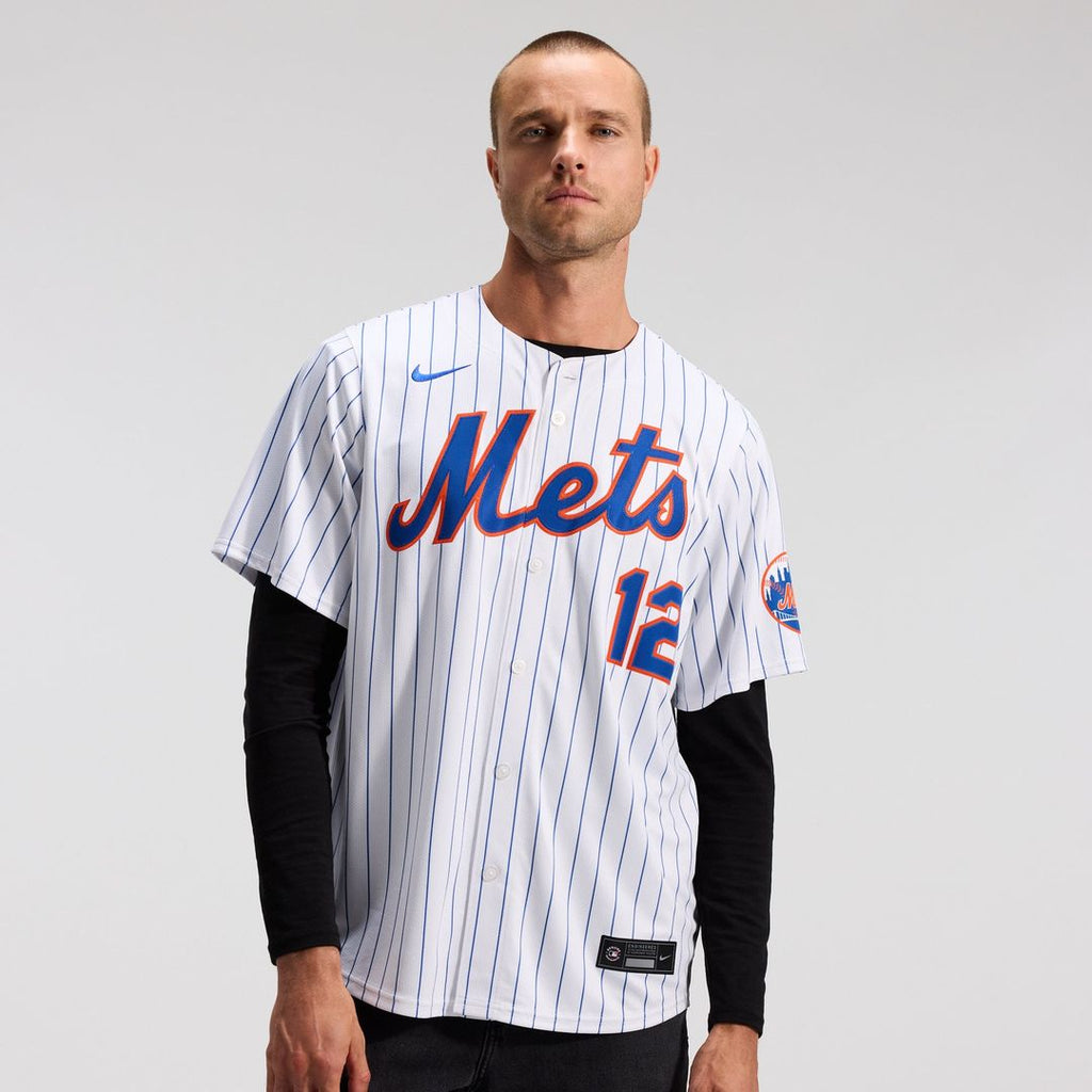 Francisco Lindor New York Mets Home Limited Jersey - White