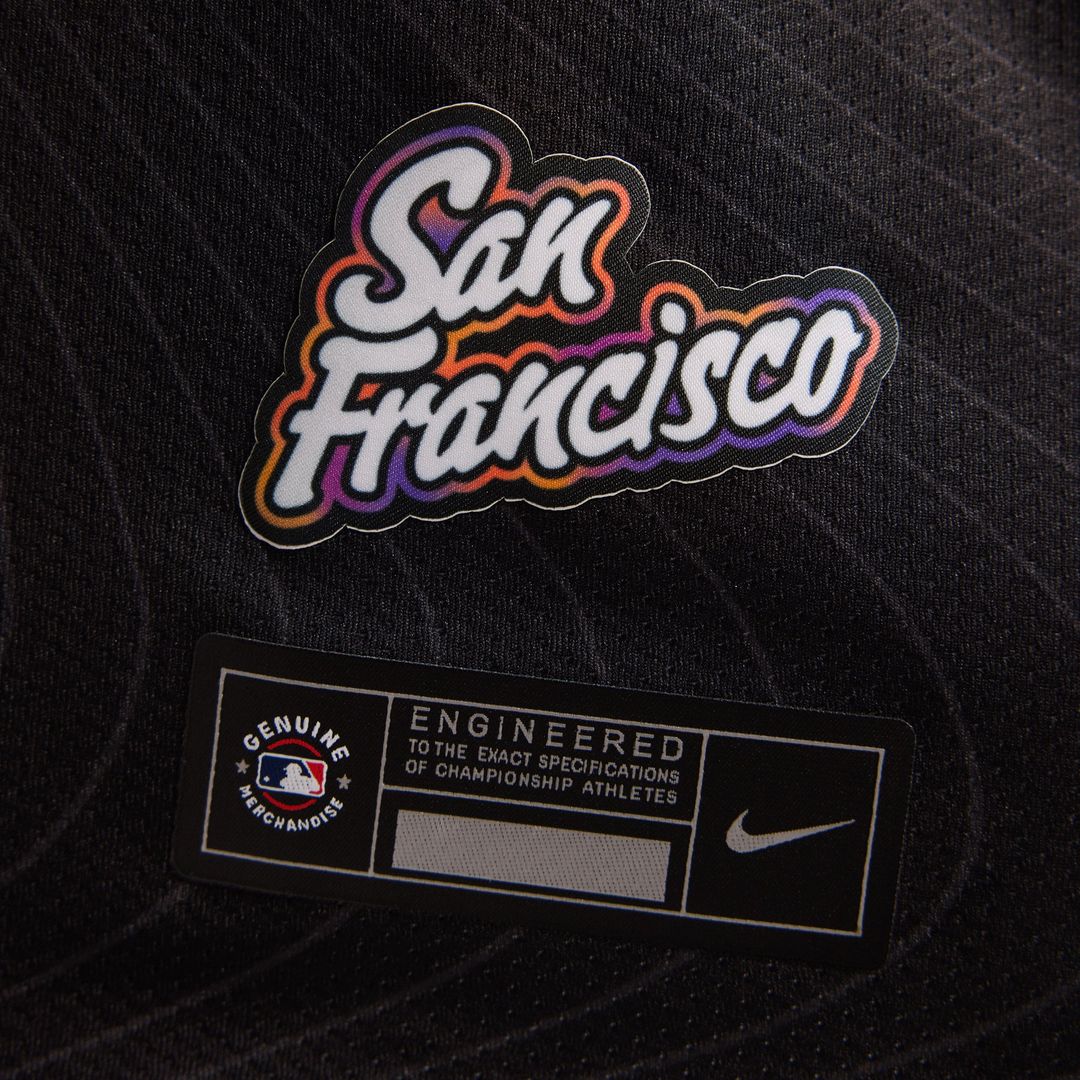 Matt Chapman San Francisco Giants Women's 2025 City Connect Limited Jersey - Anthracite