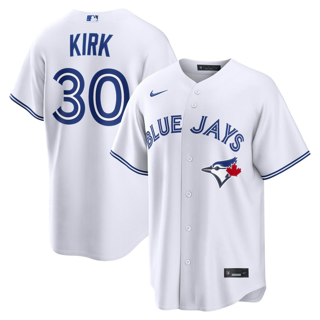 Alejandro Kirk Toronto Blue Jays Home Replica Jersey - White