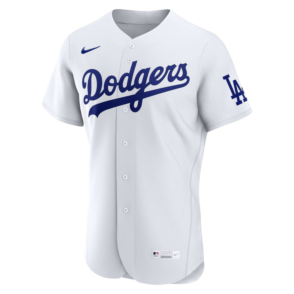 Los Angeles Dodgers Home Authentic Jersey - White