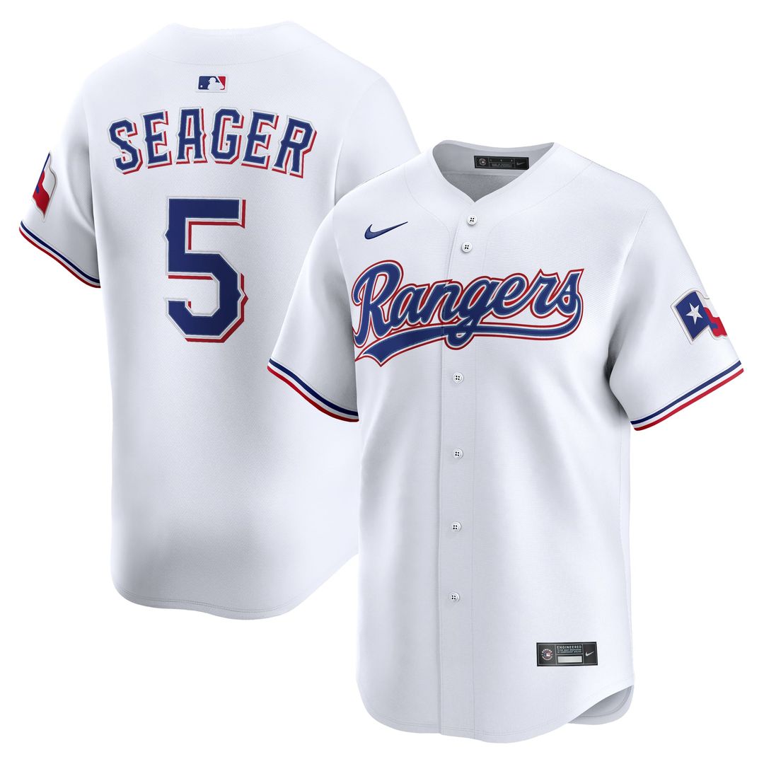 Corey Seager Texas Rangers Road Limited Jersey - Gray