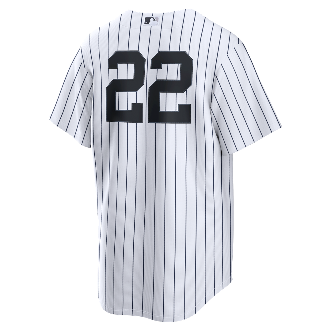 Ben Rice New York Yankees Home Replica Jersey - White