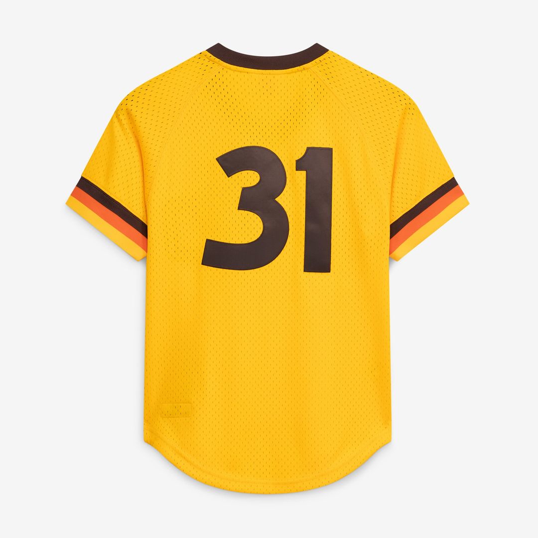 Dave Winfield San Diego Padres Authentic Batting Practice Jersey - Gold