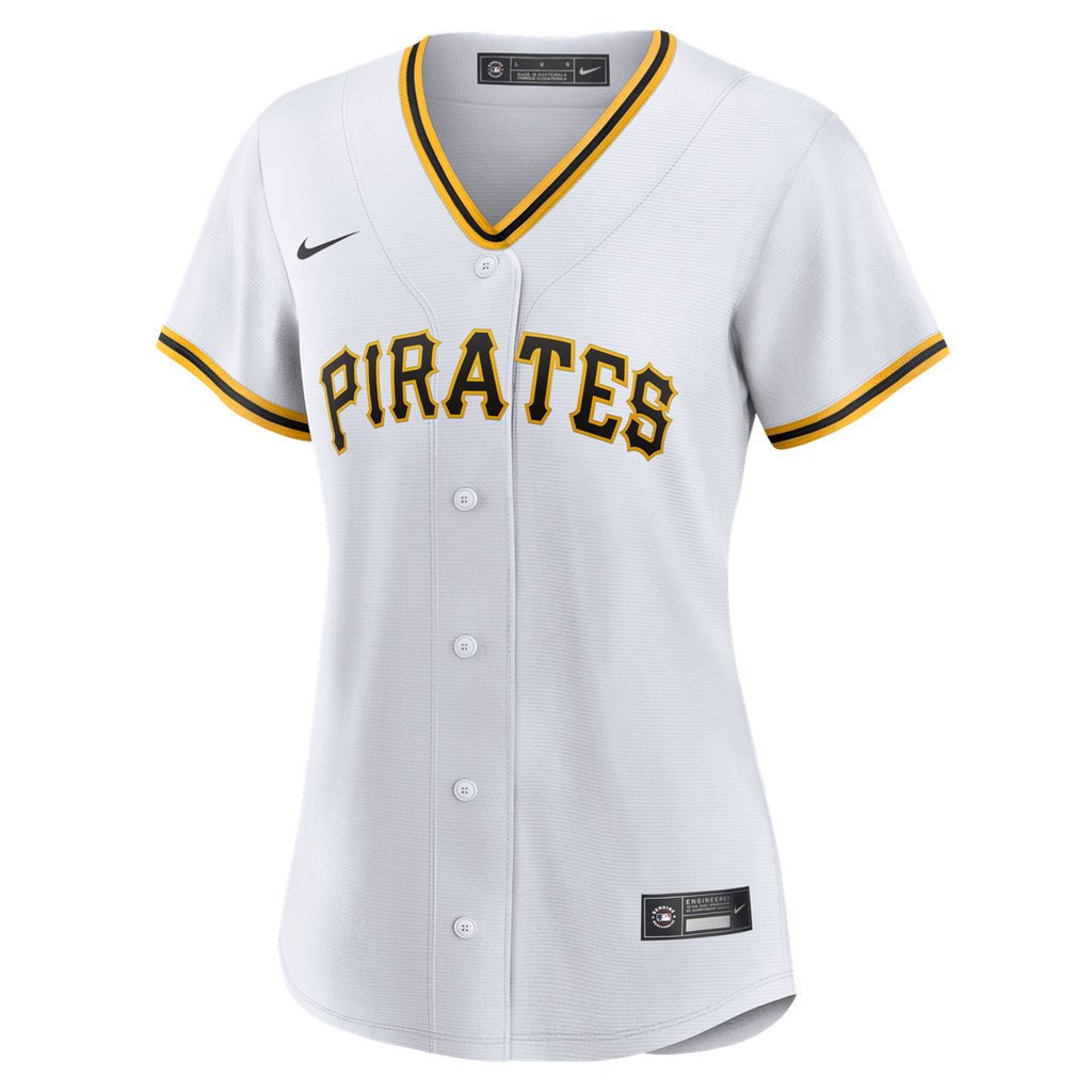 Konnor Griffin Pittsburgh Pirates Women's Home Replica Jersey - White