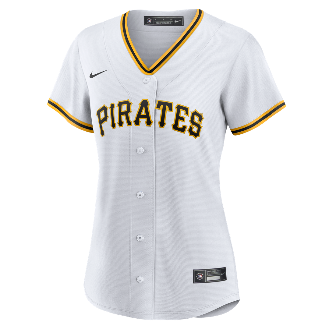 Konnor Griffin Pittsburgh Pirates Women's Home Replica Jersey - White