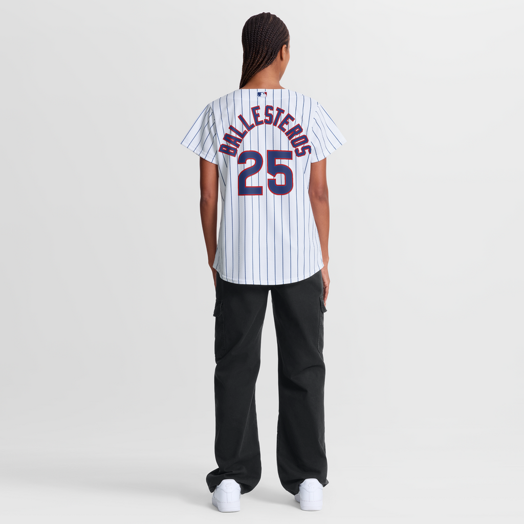 Moisés Ballesteros Chicago Cubs Women's Home Replica Jersey - White