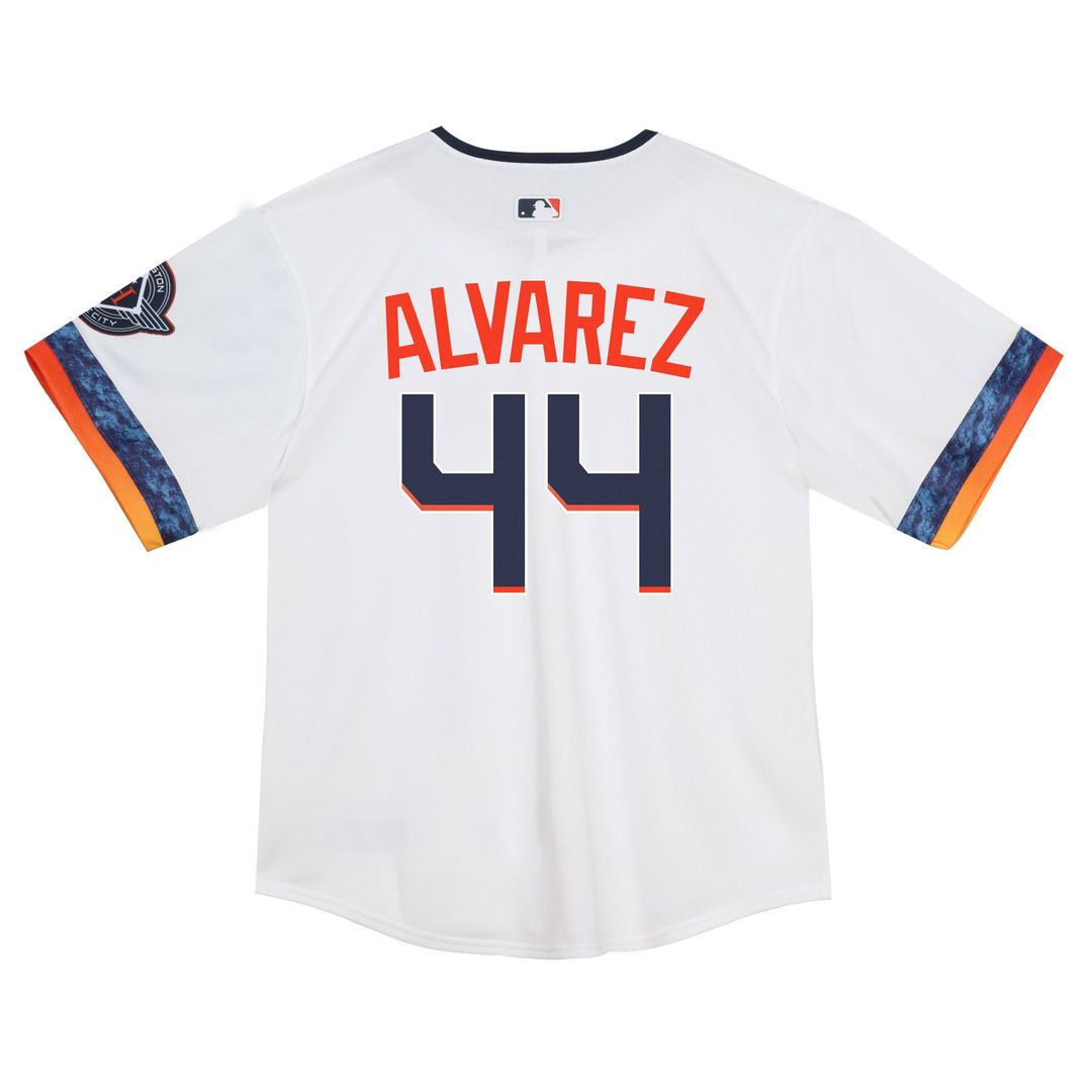 Yordan Alvarez Houston Astros Toddler City Connect 2025 Limited Jersey - White