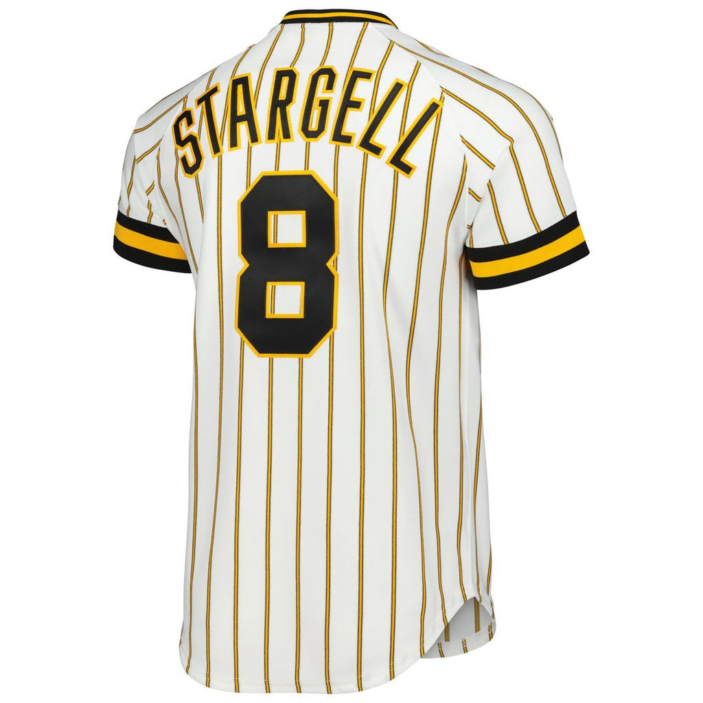 Willie Stargell Pittsburgh Pirates 1979 Throwback Authentic Jersey - Gold
