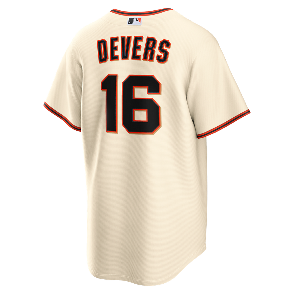 Rafael Devers San Francisco Giants Home Replica Jersey - Cream