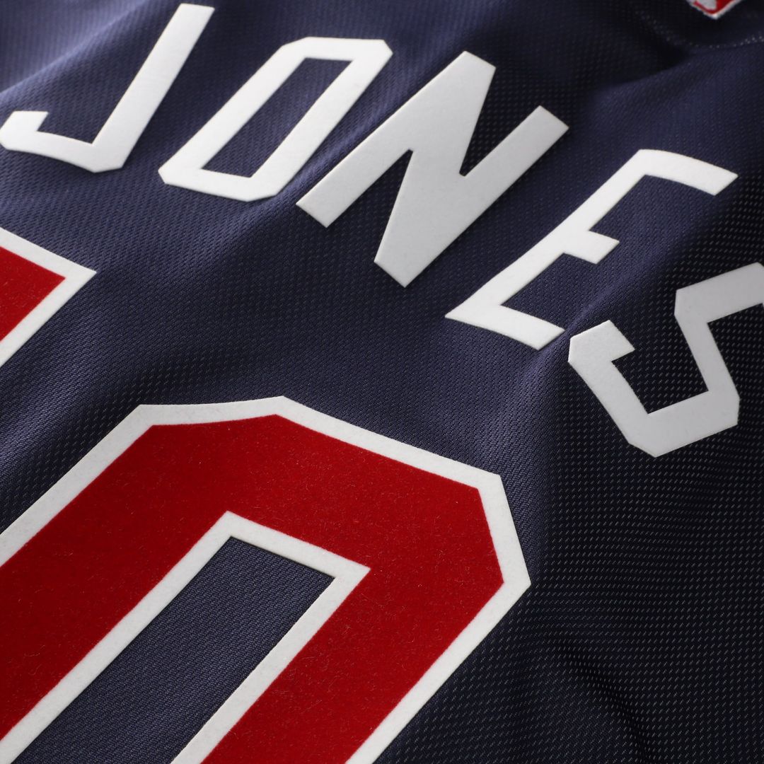 Chipper Jones Atlanta Braves Authentic Batting Practice Jersey - Navy