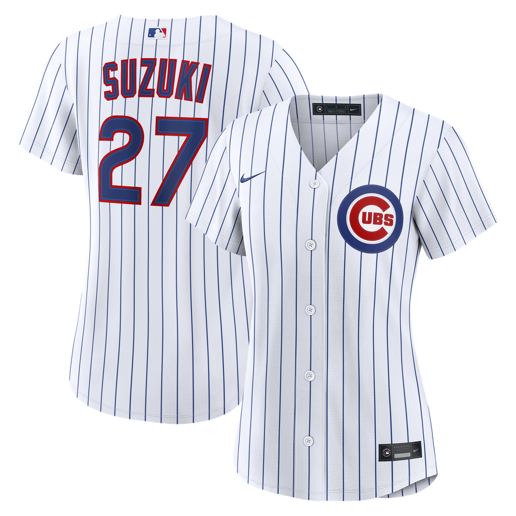 Seiya Suzuki Chicago Cubs Women's Home Replica Jersey - White