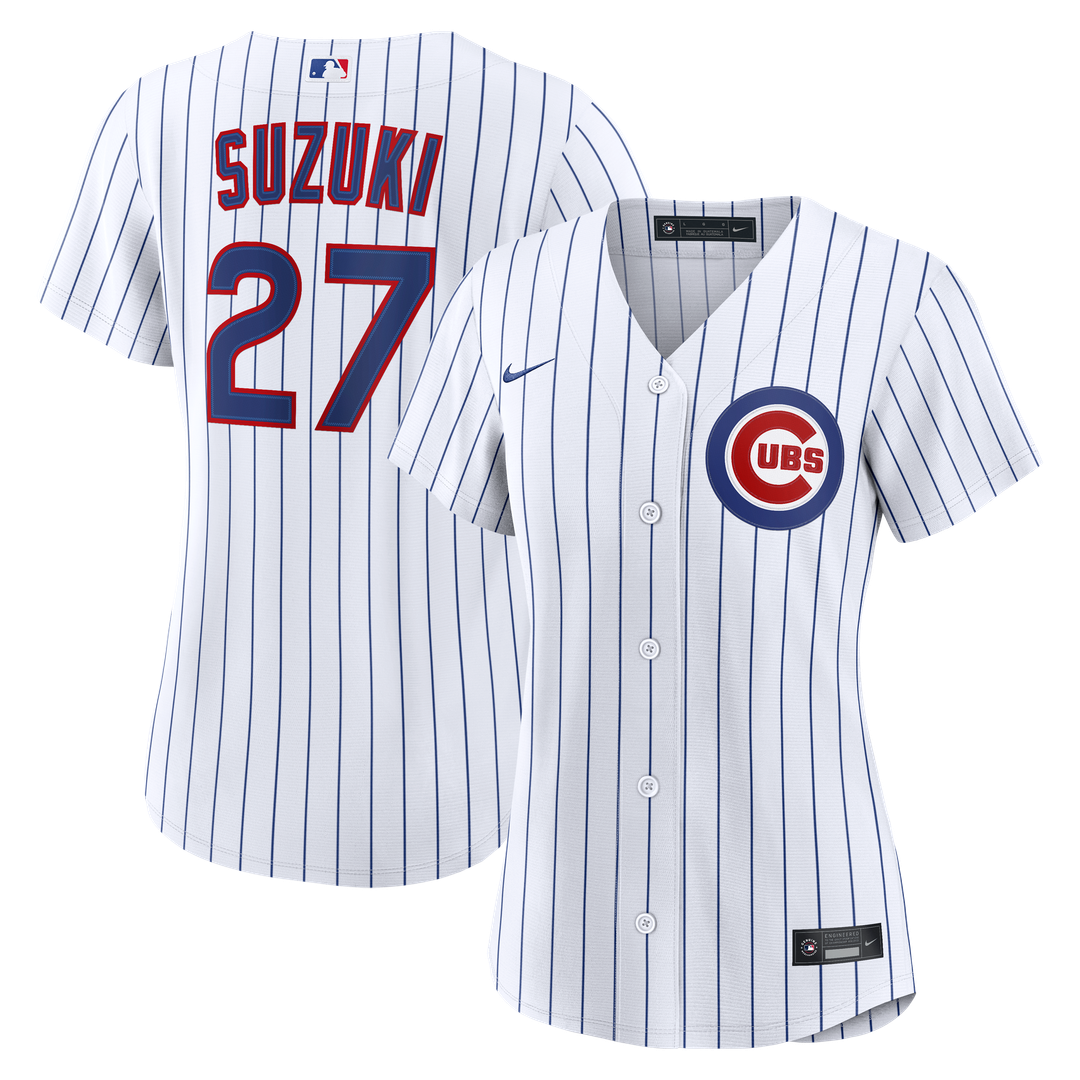 Seiya Suzuki Chicago Cubs Women's Home Replica Jersey - White