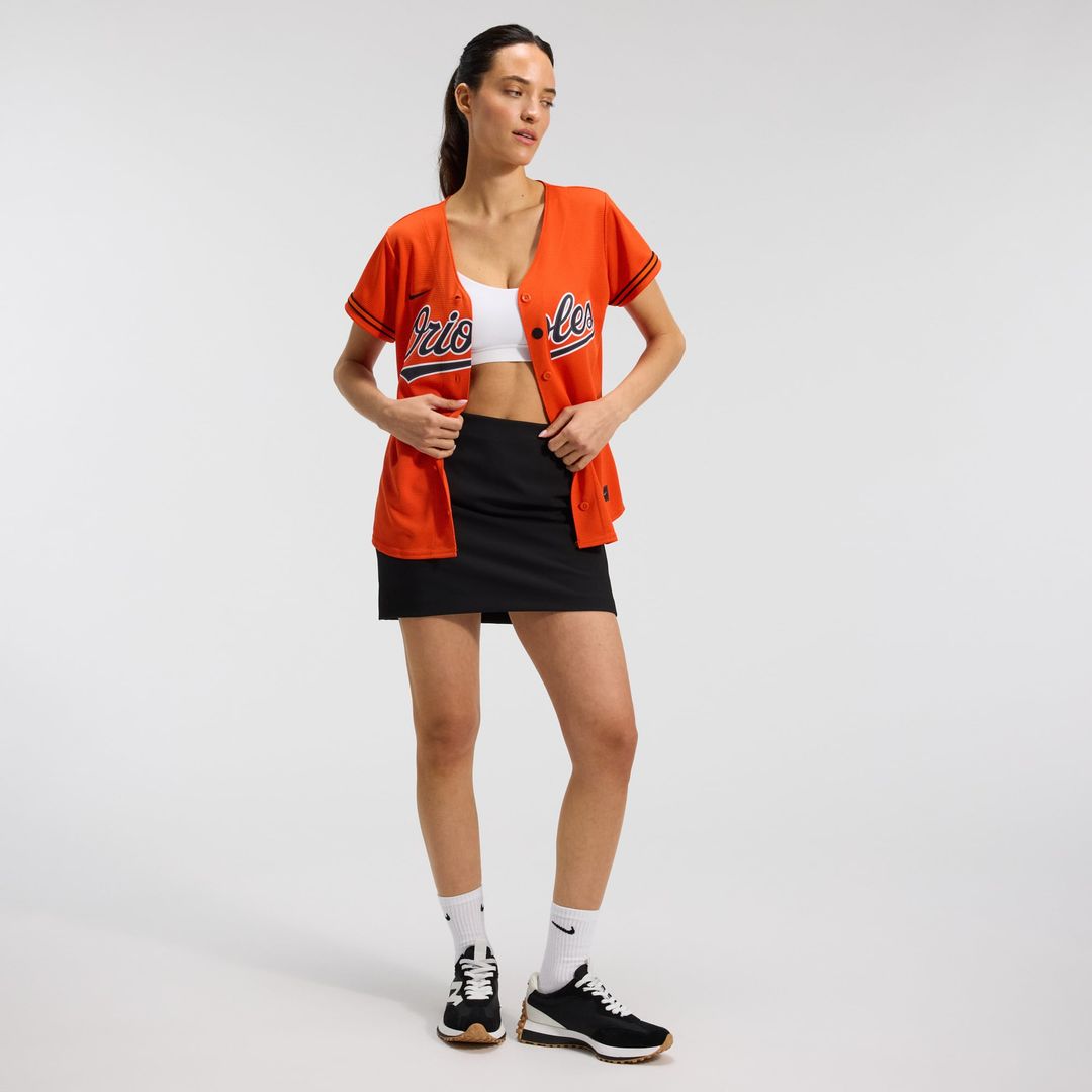 Adley Rutschman Baltimore Orioles Women's Alternate Replica Player Jersey - Orange