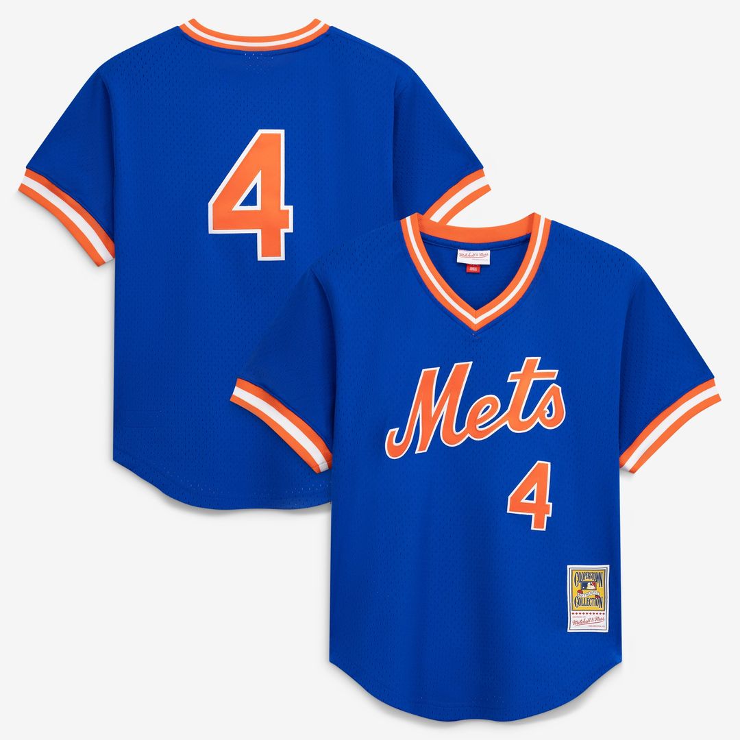 Lenny Dykstra New York Mets Authentic Batting Practice Jersey - Royal