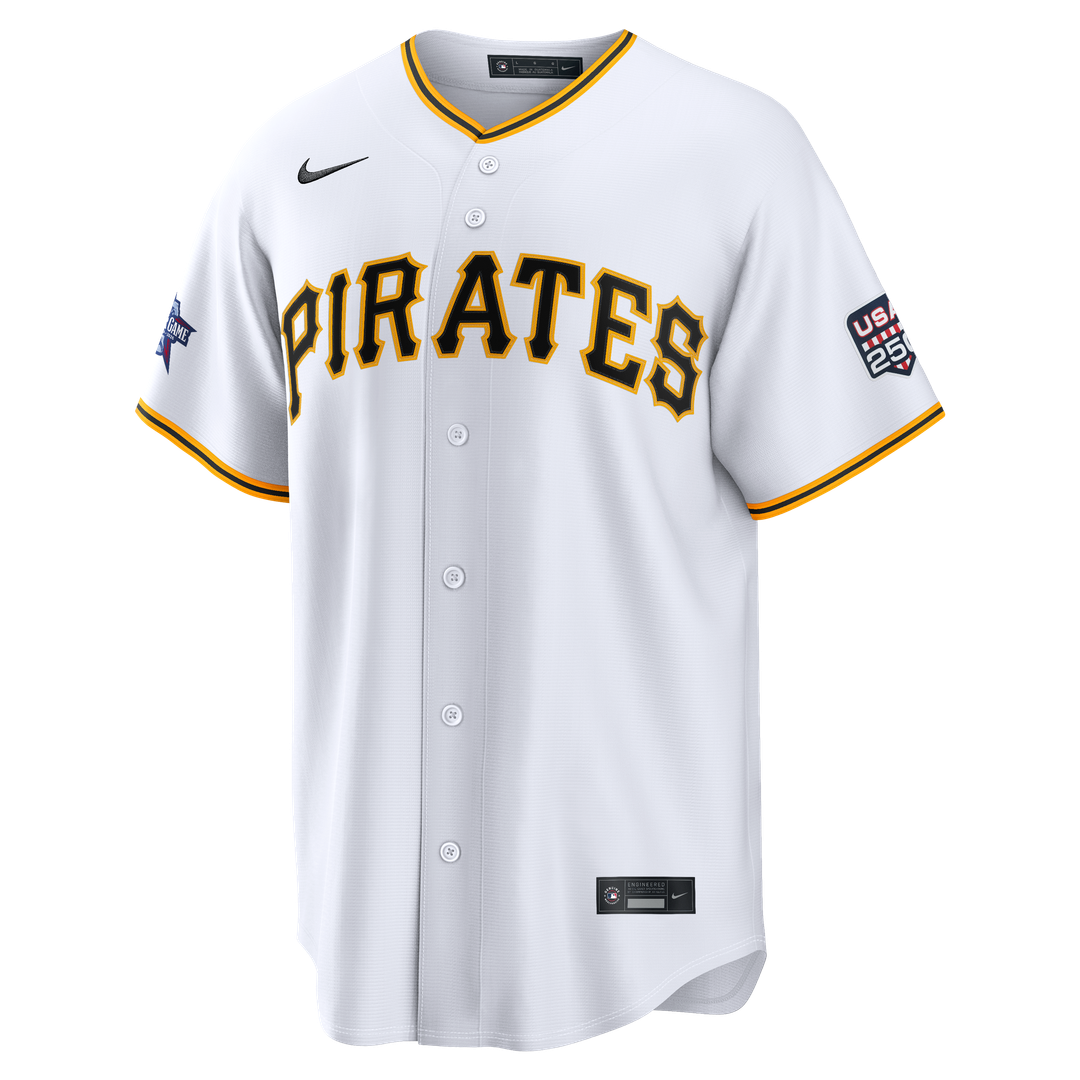 2026 All - Star Game Pittsburgh Pirates Paul Skenes White Replica Jersey