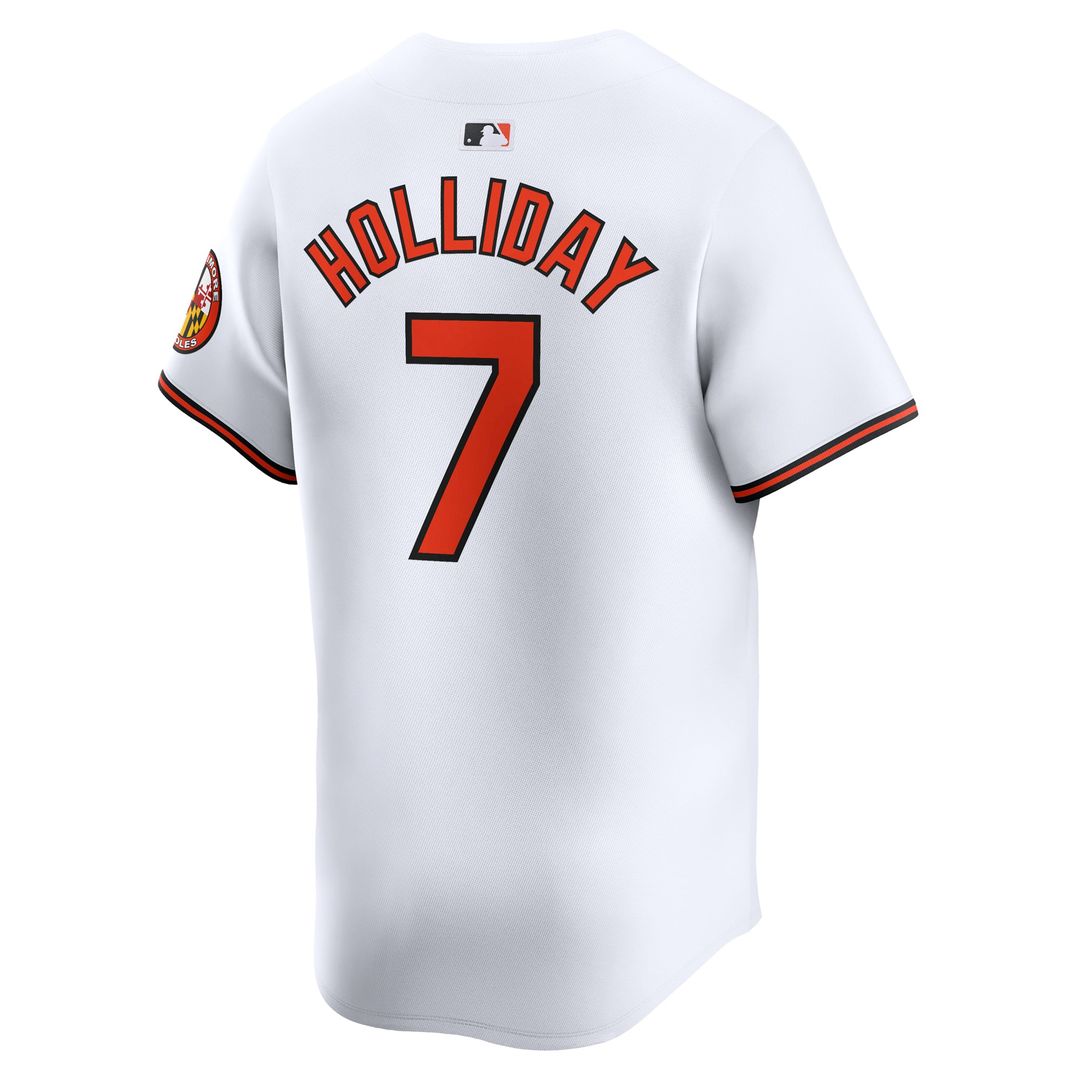 Jackson Holliday Baltimore Orioles Home Limited Player Jersey - White