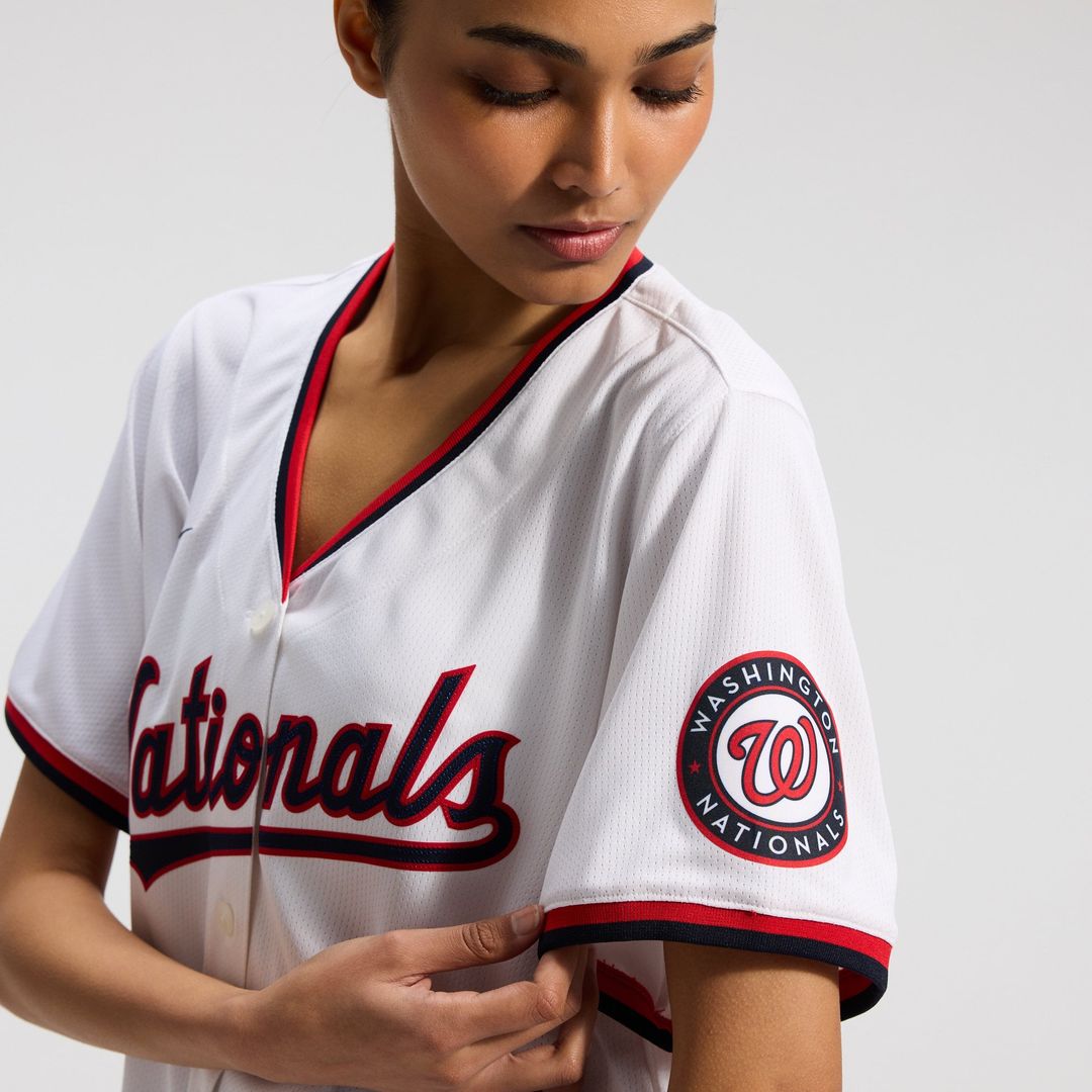 CJ Abrams Washington Nationals Women's Home Limited Player Jersey - White