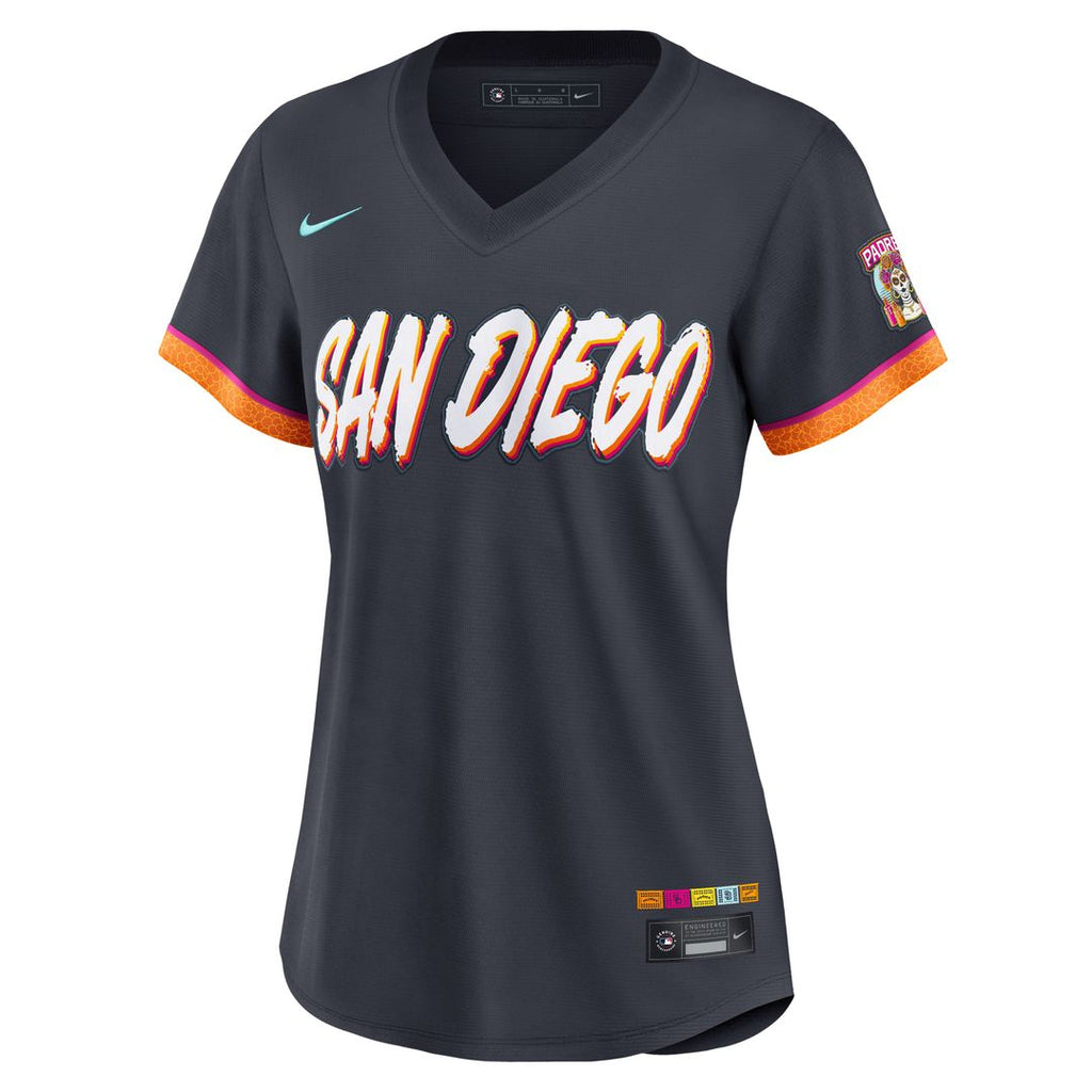 San Diego Padres Women's 2026 City Connect Stadium Jersey - Obsidian