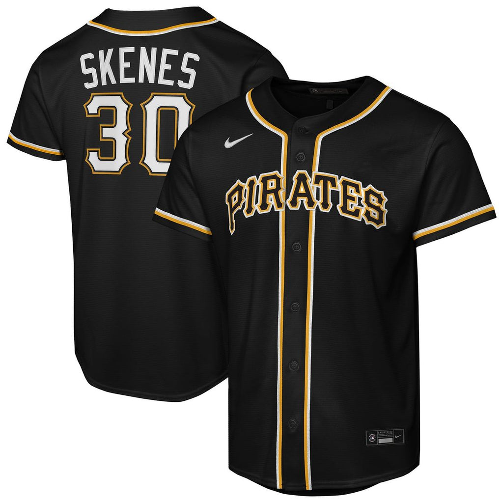 Paul Skenes Pittsburgh Pirates Youth Fashion Replica Player Jersey - Black
