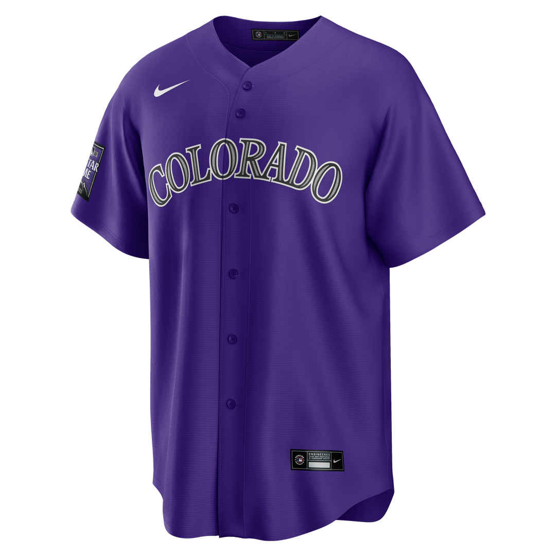 Colorado Rockies Home Replica Team Jersey - White