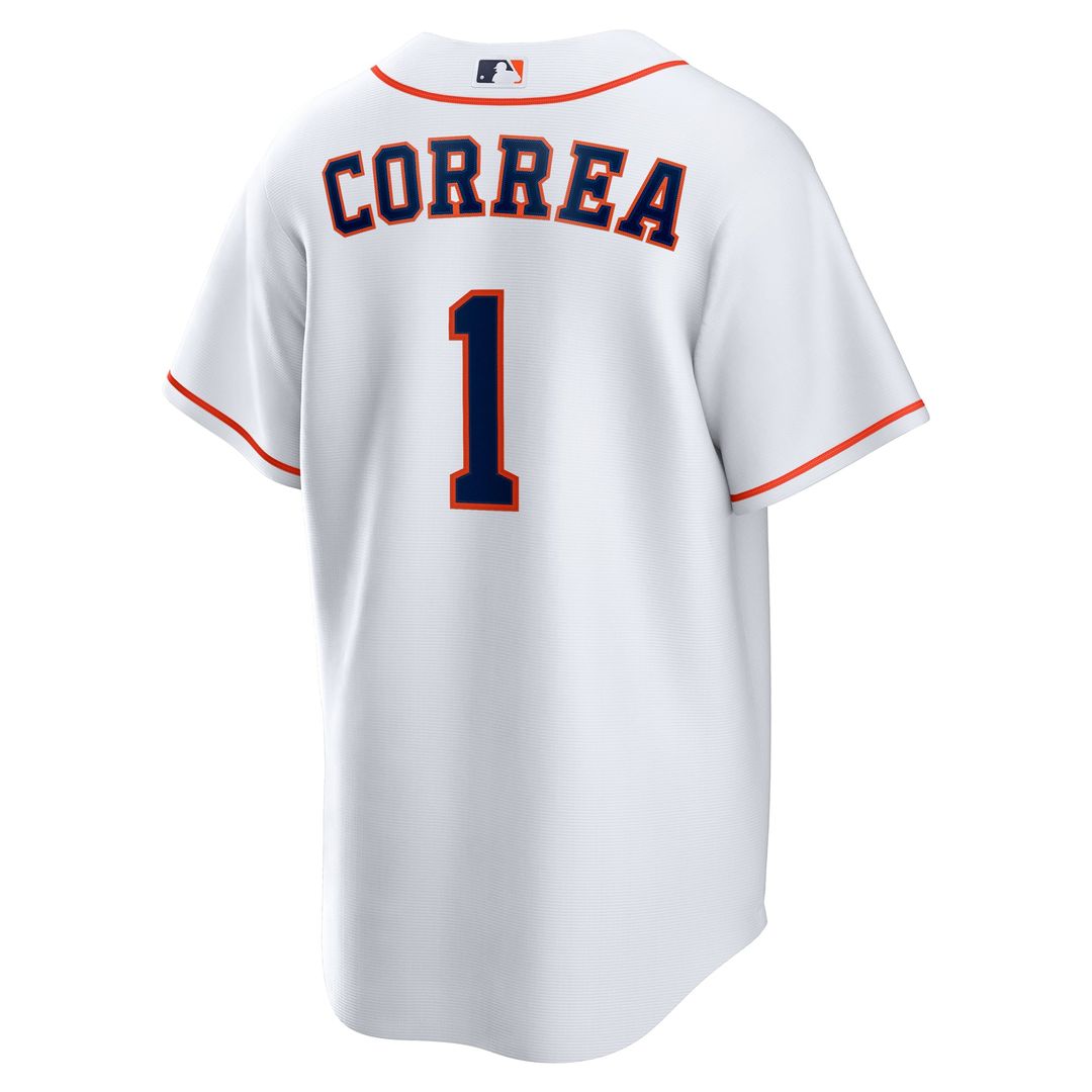 Carlos Correa Houston Astros Home Replica Jersey - White