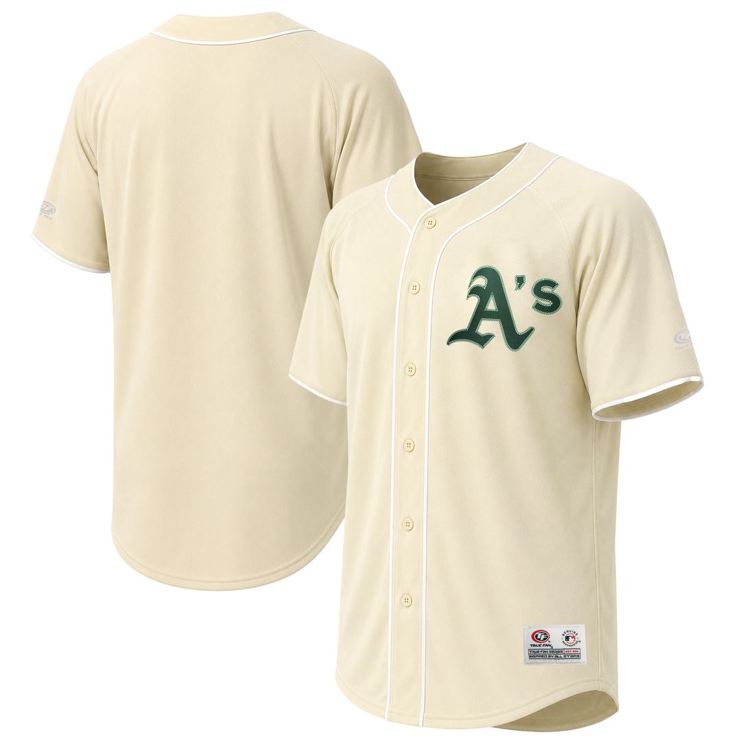 Athletics Stitches Fashion Jersey - Cream