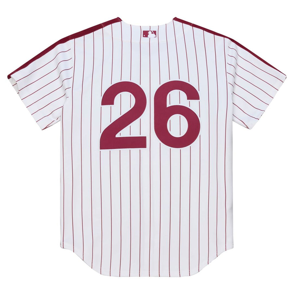 Chase Utley Philadelphia Phillies 2003 Cooperstown Collection Authentic Jersey - White